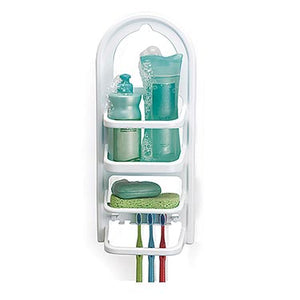 Porta Shampoo E Prateleira Madri Branco