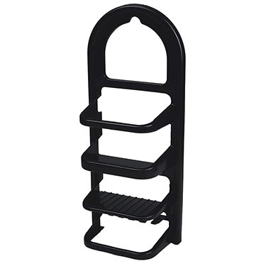 Porta Shampoo E Prateleira Madri Preto