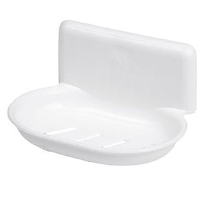 Saboneteira De Parede Com Ventosa Branco