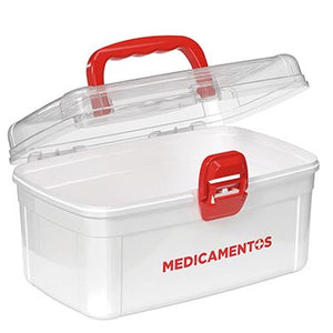 Frasqueira Medicamentos Branca 2,8L