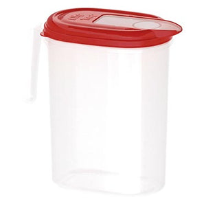 Jarra Com Tampa Flip Top Vermelho 2L