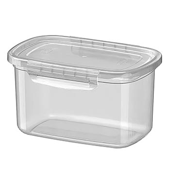 Pote Alto Com Travas Transparente 2,2L