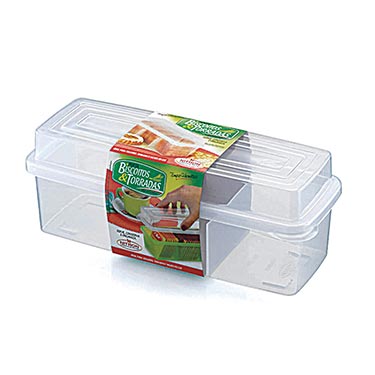 Porta Biscoitos E Torradas 650Ml