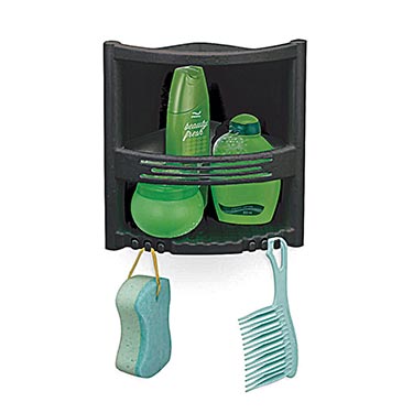 Cantoneira Para Banheiro Smart Preto
