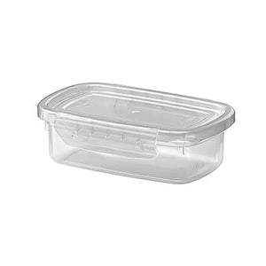 Pote Raso Com Travas Transparente 500Ml