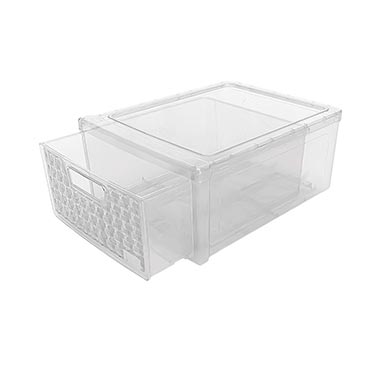 Gaveteiro Modular Rattan Transparente 8,2L