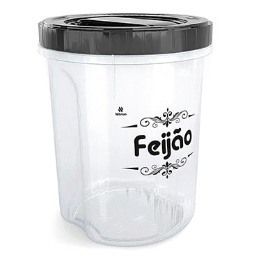 Pote Feijao Acoplado Com Rosca 2L