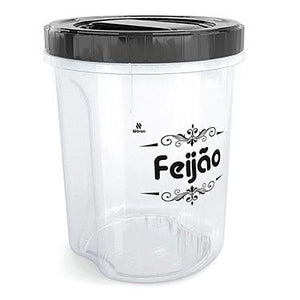 Pote Feijao Acoplado Com Rosca 2L