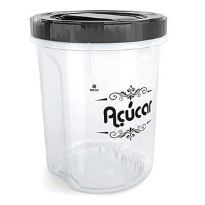 Pote Acucar Acoplado Com Rosca 2L