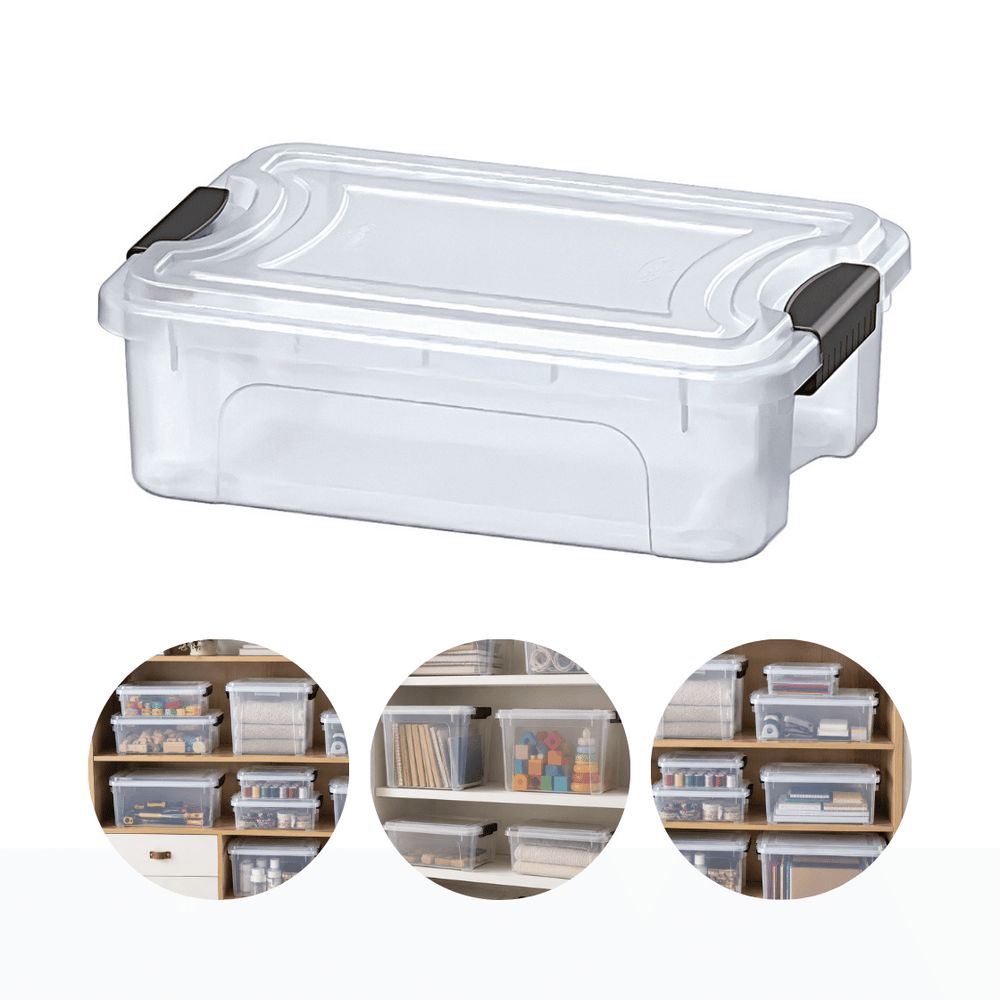 Caixa Organizadora Transparente NitronBox 10L