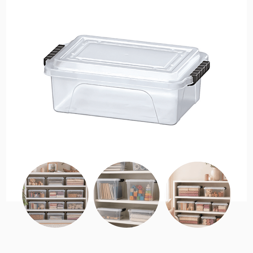 Caixa Organizadora Transparente NitronBox 6L